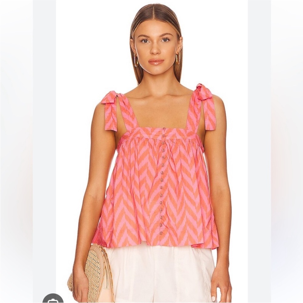 NWT Ulla Johnson Tie-Strap Blouse